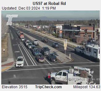 Traffic Cam US 97 at Robal Rd